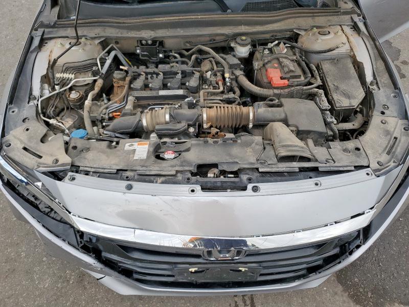 1HGCV1F57JA008598 - 2018 HONDA ACCORD EXL ვერცხლისფერი ფოტო 11