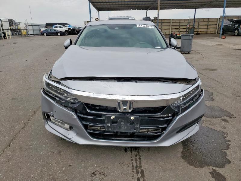 1HGCV1F57JA008598 - 2018 HONDA ACCORD EXL ვერცხლისფერი ფოტო 5