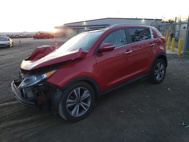 KNDPC3A69E7604865 - 2014 KIA SPORTAGE SX RED photo 1