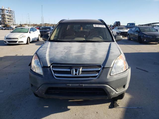 JHLRD68472C010065 - 2002 HONDA CR-V LX SILVER photo 5