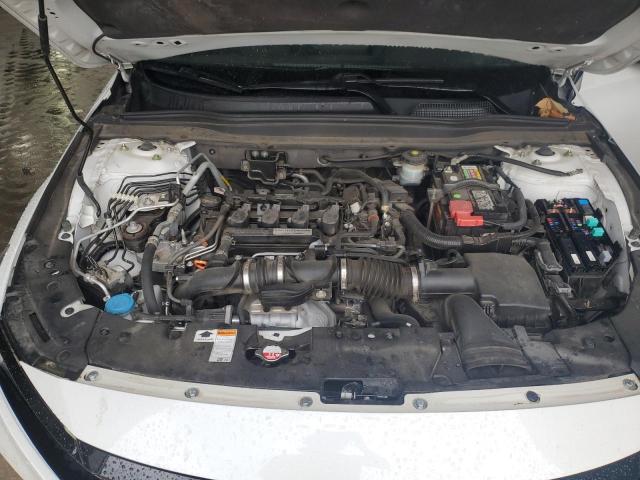 1HGCV1F44KA076298 - 2019 HONDA ACCORD EX WHITE photo 11