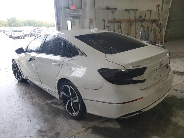 1HGCV1F44KA076298 - 2019 HONDA ACCORD EX WHITE photo 2