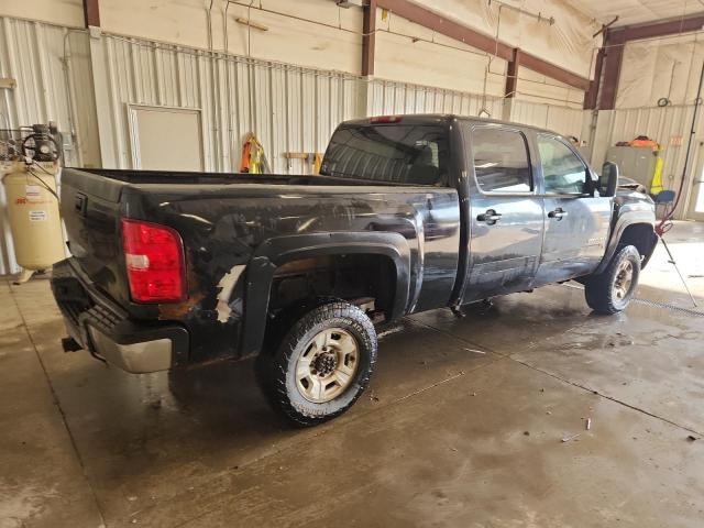 1GCHK23618F183569 - 2008 CHEVROLET SILVERADO K2500 HEAVY DUTY BLACK photo 3