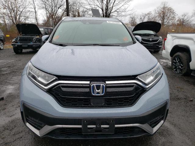 5J6RT6H94NL026606 - 2022 HONDA CR-V TOURING BLUE photo 5