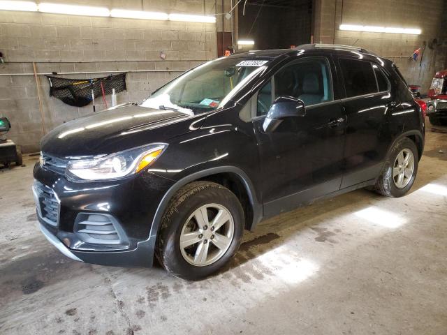 KL7CJPSB7MB335975 - 2021 CHEVROLET TRAX 1LT BLACK photo 1