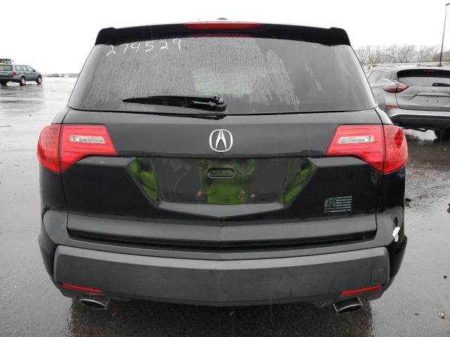 2HNYD28287H552239 - 2007 ACURA MDX BLACK photo 6