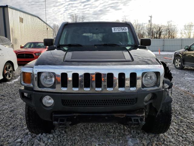 5GTDN136X68218362 - 2006 HUMMER H3 BLACK photo 5