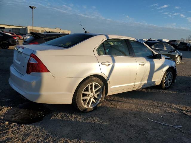 3FAHP0JA3BR340127 - 2011 FORD FUSION SEL WHITE photo 3