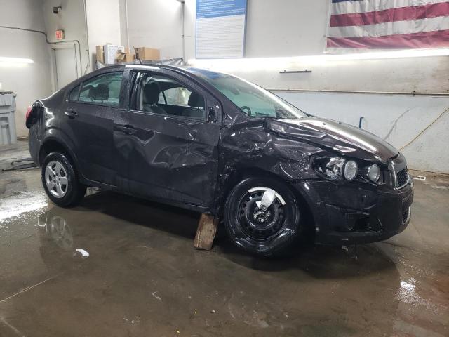 1G1JA5SH3E4168998 - 2014 CHEVROLET SONIC LS BLACK photo 4