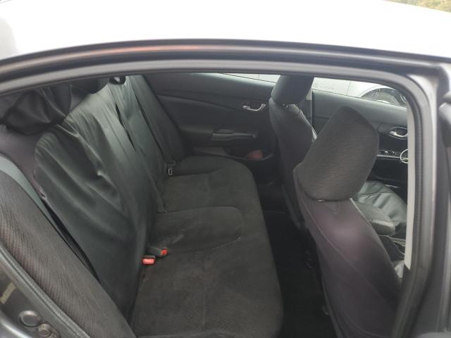 19XFB2F58DE211169 - 2013 HONDA CIVIC LX GRAY photo 10
