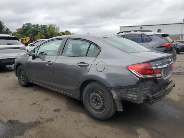 19XFB2F58DE211169 - 2013 HONDA CIVIC LX GRAY photo 2