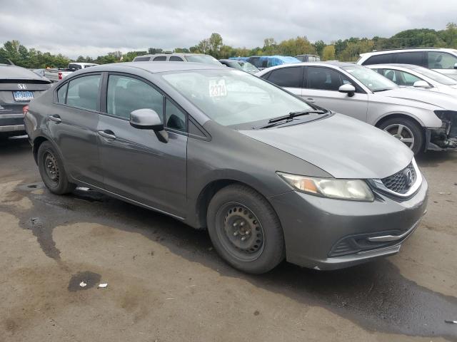 19XFB2F58DE211169 - 2013 HONDA CIVIC LX GRAY photo 4