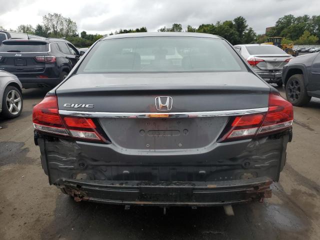 19XFB2F58DE211169 - 2013 HONDA CIVIC LX GRAY photo 6