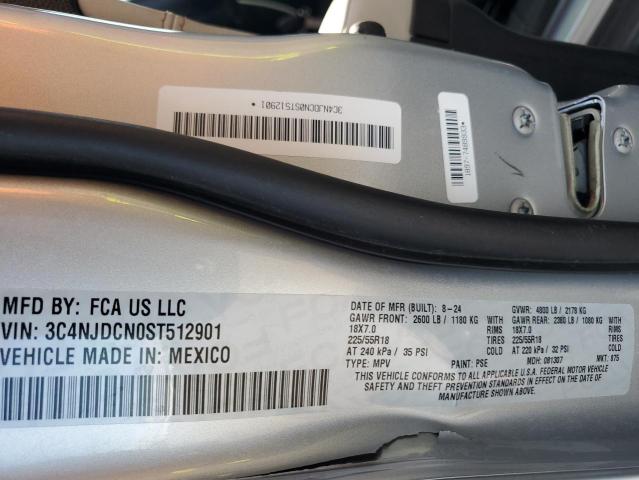 3C4NJDCN0ST512901 - 2025 JEEP COMPASS LIMITED Gümüş fotoğraf 13