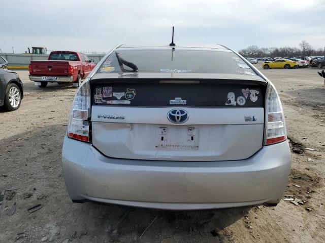 JTDKN3DU2B1407209 - 2011 TOYOTA PRIUS SILVER photo 6