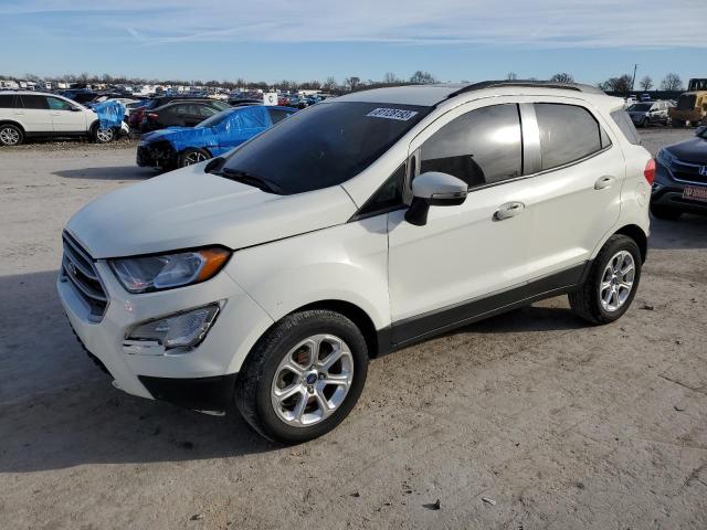 MAJ3S2GEXLC395186 - 2020 FORD ECOSPORT SE WHITE photo 1