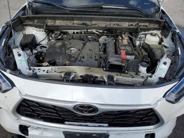 5TDGZRAH8NS553562 - 2022 TOYOTA HIGHLANDER XLE WHITE photo 12
