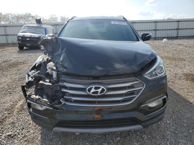 5NMZUDLBXJH076701 - 2018 HYUNDAI SANTA FE S BLACK photo 5
