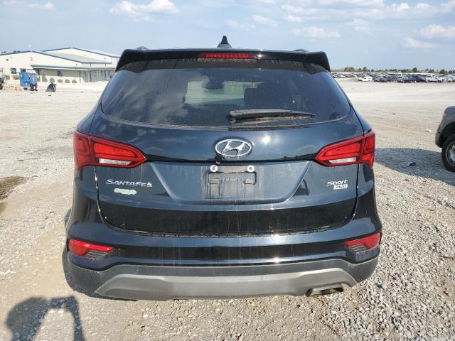 5NMZUDLBXJH076701 - 2018 HYUNDAI SANTA FE S BLACK photo 6