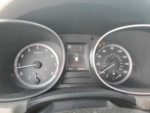 5NMZUDLBXJH076701 - 2018 HYUNDAI SANTA FE S BLACK photo 9