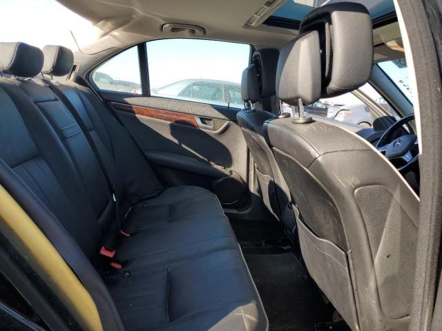 WDDGF8BBXCF855743 - 2012 MERCEDES-BENZ C 300 4MATIC BLACK photo 10