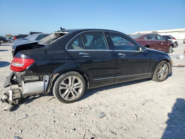 WDDGF8BBXCF855743 - 2012 MERCEDES-BENZ C 300 4MATIC BLACK photo 3