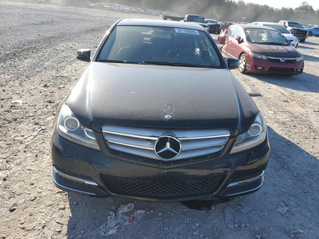 WDDGF8BBXCF855743 - 2012 MERCEDES-BENZ C 300 4MATIC BLACK photo 5