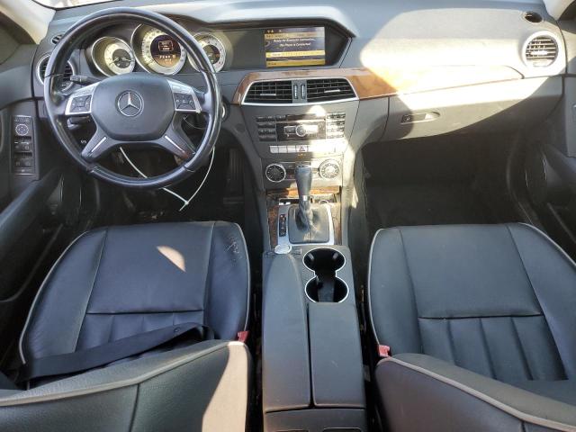 WDDGF8BBXCF855743 - 2012 MERCEDES-BENZ C 300 4MATIC BLACK photo 8