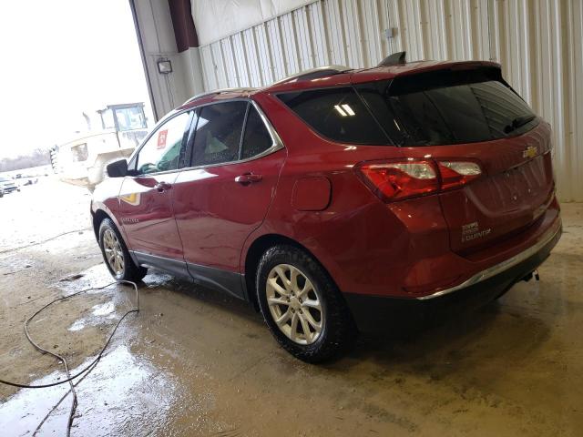 3GNAXSEV7JS577769 - 2018 CHEVROLET EQUINOX LT RED photo 2