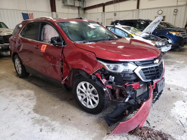 3GNAXSEV7JS577769 - 2018 CHEVROLET EQUINOX LT RED photo 4