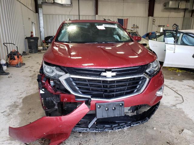 3GNAXSEV7JS577769 - 2018 CHEVROLET EQUINOX LT RED photo 5