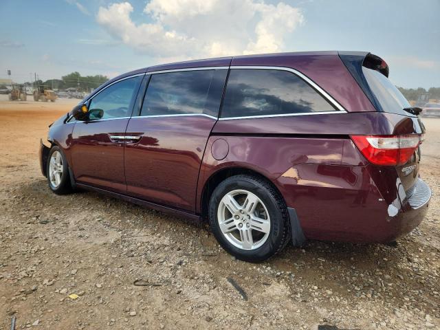5FNRL5H91DB063498 - 2013 HONDA ODYSSEY TOURING MAROON photo 2