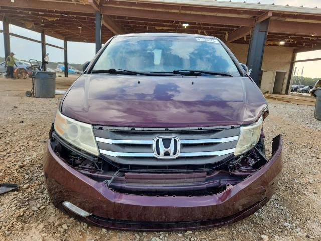 5FNRL5H91DB063498 - 2013 HONDA ODYSSEY TOURING MAROON photo 5