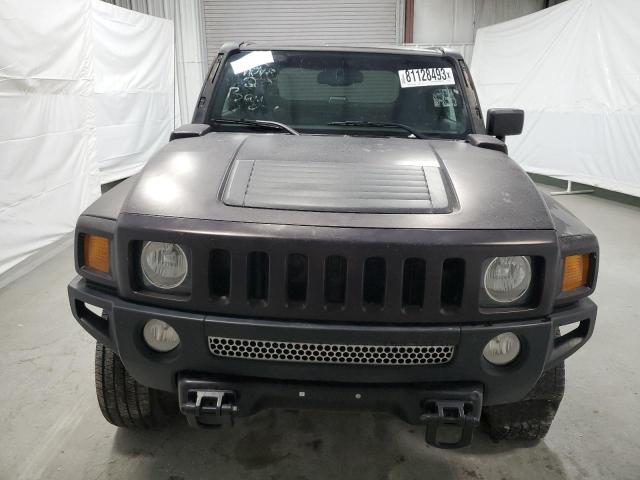 5GTDN13E478230418 - 2007 HUMMER H3 BLACK photo 5