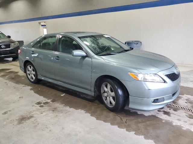 4T1BK46K47U558595 - 2007 TOYOTA CAMRY LE BLUE photo 4