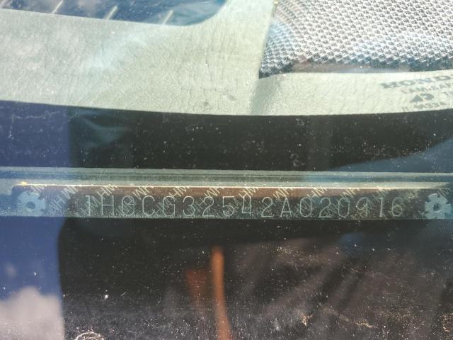 1HGCG32542A020916 - 2002 HONDA ACCORD EX SILVER photo 12