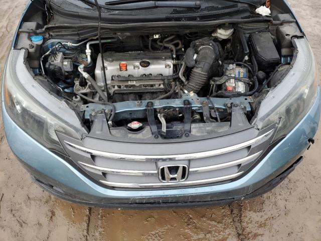 5J6RM4H57DL086215 - 2013 HONDA CR-V EX TEAL photo 12