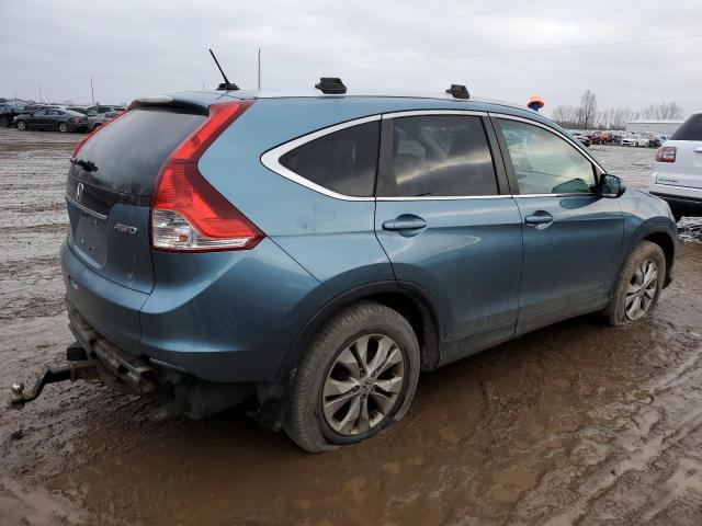 5J6RM4H57DL086215 - 2013 HONDA CR-V EX TEAL photo 3