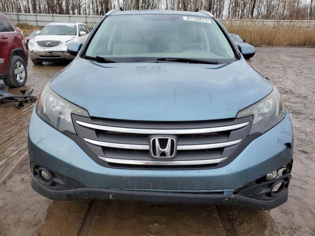 5J6RM4H57DL086215 - 2013 HONDA CR-V EX TEAL photo 5