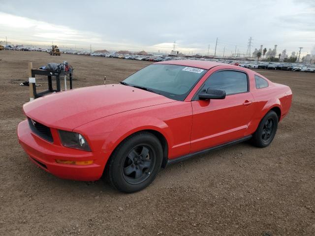 1ZVFT80N765255684 - 2006 FORD MUSTANG RED photo 1
