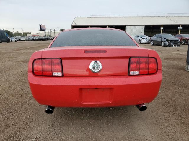 1ZVFT80N765255684 - 2006 FORD MUSTANG RED photo 6