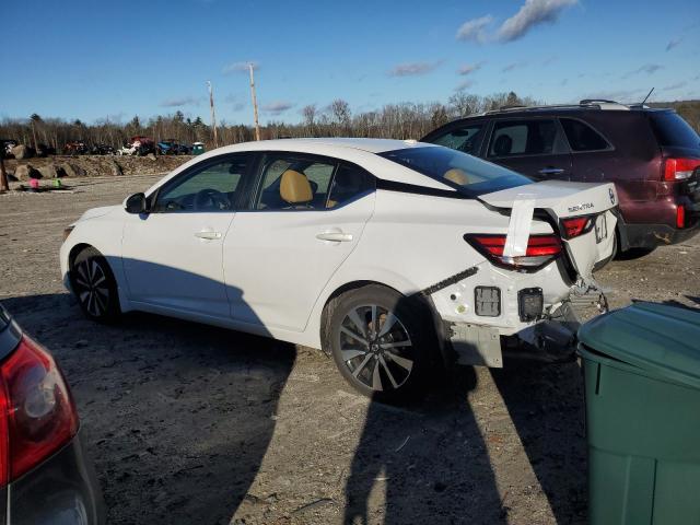 3N1AB8CV7NY303782 - 2022 NISSAN SENTRA SV WHITE photo 2