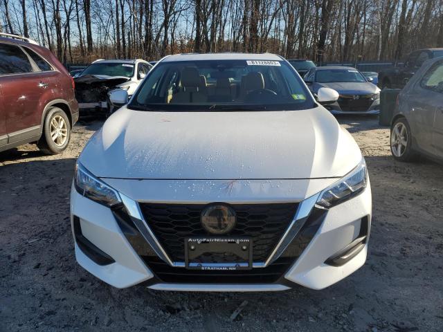 3N1AB8CV7NY303782 - 2022 NISSAN SENTRA SV WHITE photo 5