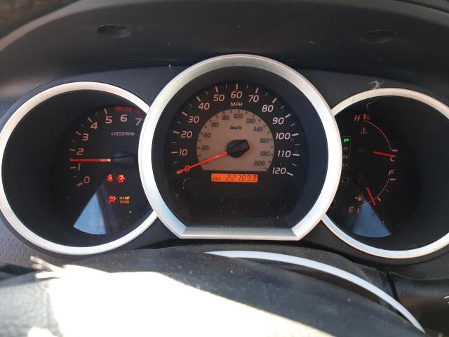 3TMJU62N28M067017 - 2008 TOYOTA TACOMA DOUBLE CAB PRERUNNER SILVER photo 9