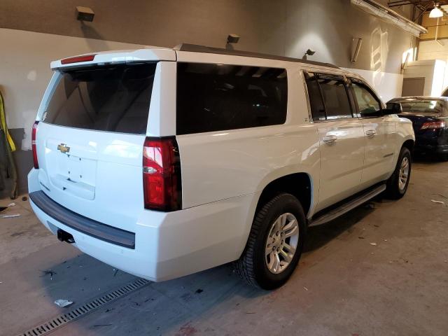 1GNSKHKCXHR177940 - 2017 CHEVROLET SUBURBAN K1500 LT WHITE photo 3