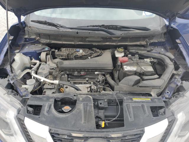 KNMAT2MT2KP511716 - 2019 NISSAN ROGUE S BLUE photo 12