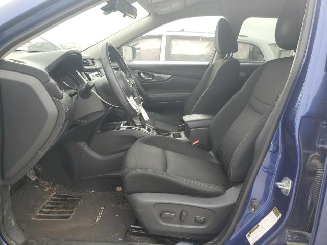 KNMAT2MT2KP511716 - 2019 NISSAN ROGUE S BLUE photo 7