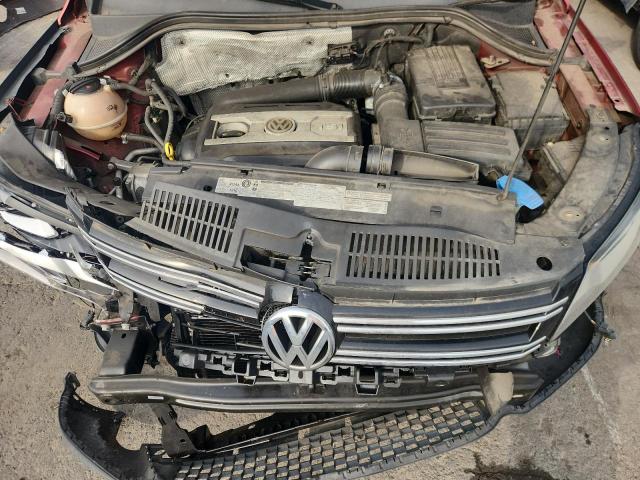 WVGBV7AX8CW097766 - 2012 VOLKSWAGEN TIGUAN S RED photo 12