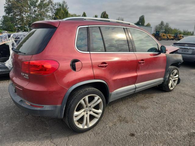 WVGBV7AX8CW097766 - 2012 VOLKSWAGEN TIGUAN S RED photo 3