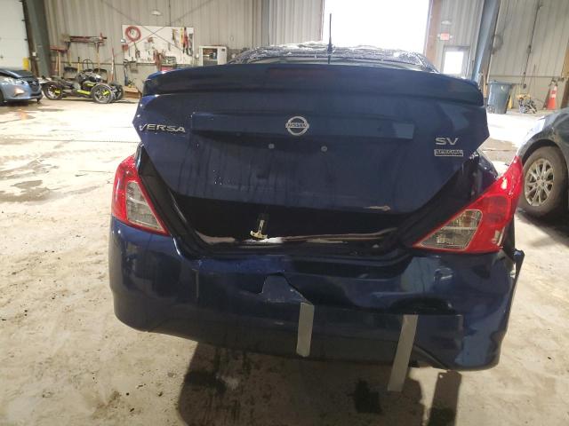 3N1CN7AP8JL853708 - 2018 NISSAN VERSA S BLUE photo 6